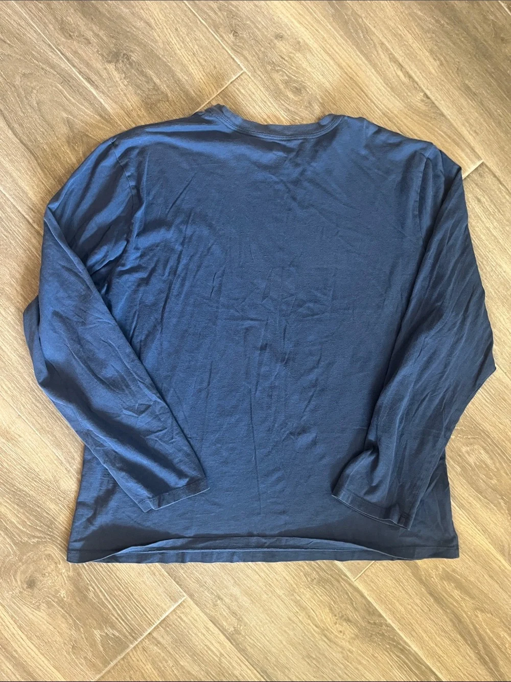 Banana Republic Long-Sleeve Crewneck Shirt - Navy